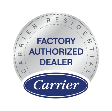 Carrier Factory Authorized Dealer badge